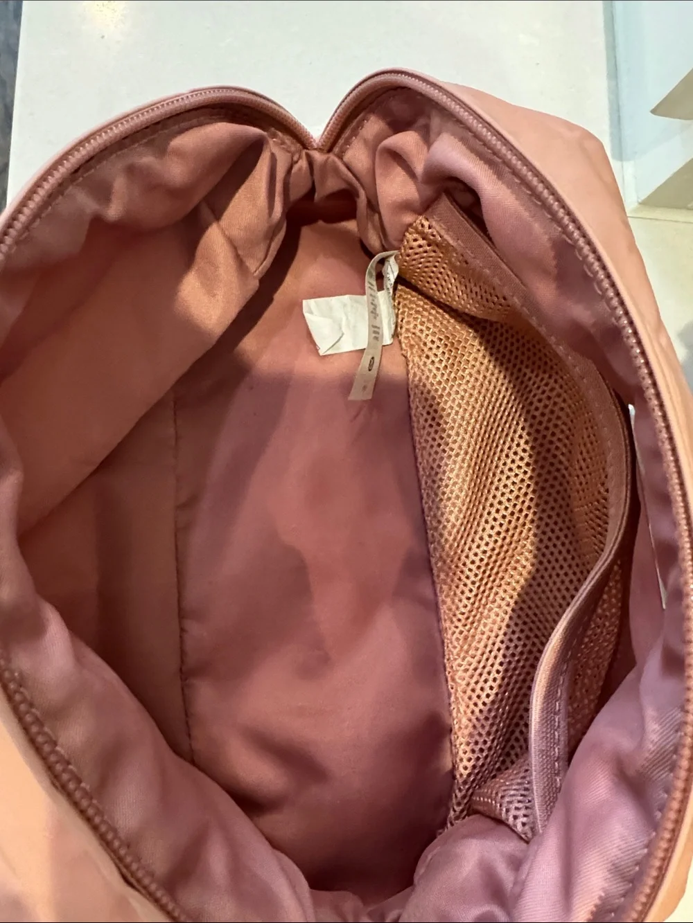 Lululemon Light Pink Women's Cosmetic Bag